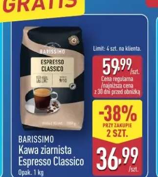 Kawa ziarnista Espresso Classico BARISSIMO