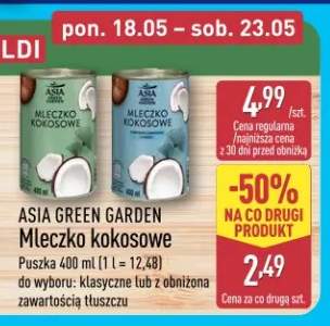 Mleczko kokosowe Asia Green Garden