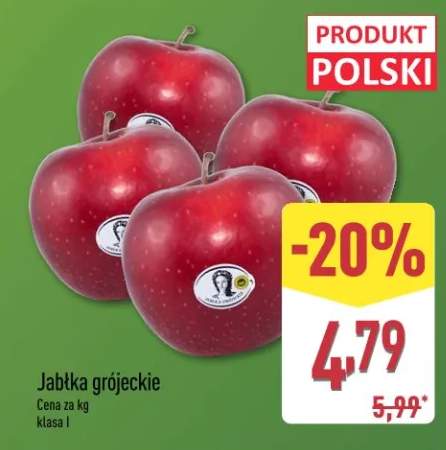 Jabłka grójeckie polskie