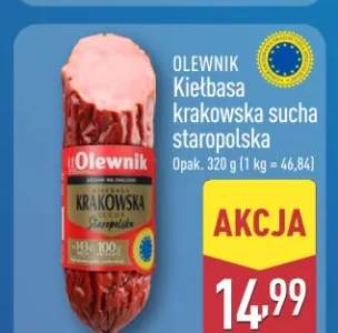 Kiełbasa krakowska sucha staropolska Olewnik