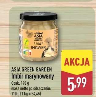 Imbir marynowany ASIA GREEN GARDEN 110g