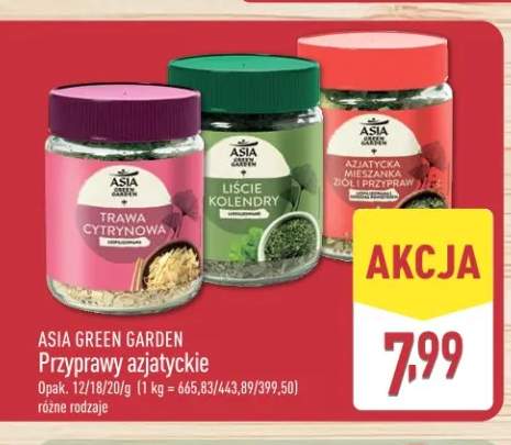 Przyprawy azjatyckie ASIA GREEN GARDEN trawa cytrynowa