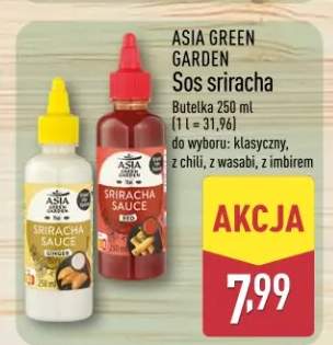 Sos sriracha ASIA GREEN GARDEN z imbirem