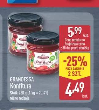 Konfitura wiśniowa Grandessa