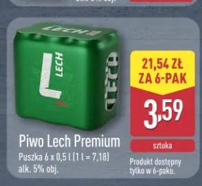 Piwo Lech Premium 6-pak 500ml