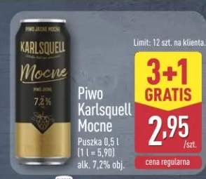 Piwo Karlsquell Mocne