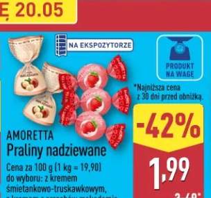 Praliny nadziewane AMORETTA