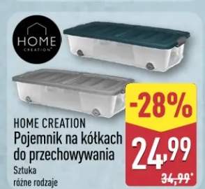 Pojemnik na kółkach do przechowywania HOME CREATION