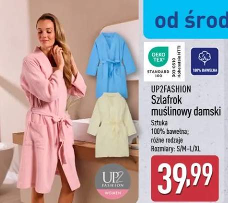 Szlafrok muślinowy damski UP2FASHION
