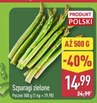 Szparagi zielone polskie