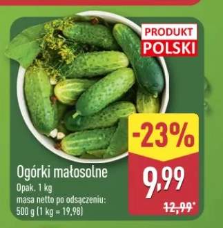 Ogórki małosolne polskie