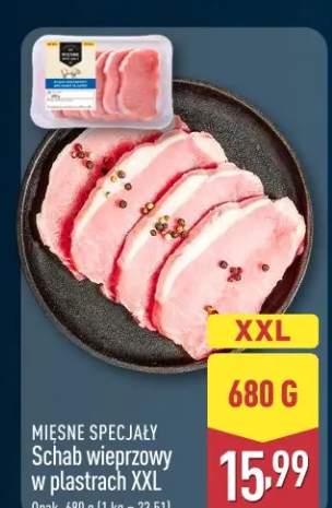 Schab wieprzowy w plastrach XXL Mięsne Specjały
