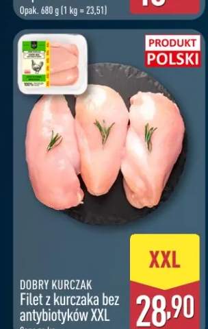 Filet z kurczaka bez antybiotyków XXL Dobry Kurczak