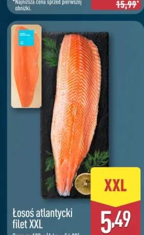 Łosoś atlantycki filet XXL