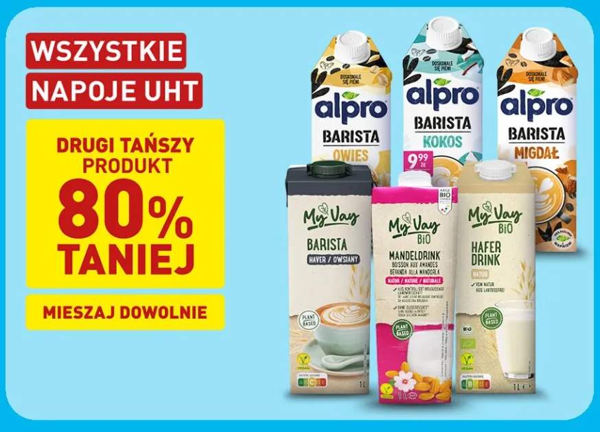 Napój UHT Barista migdał Alpro