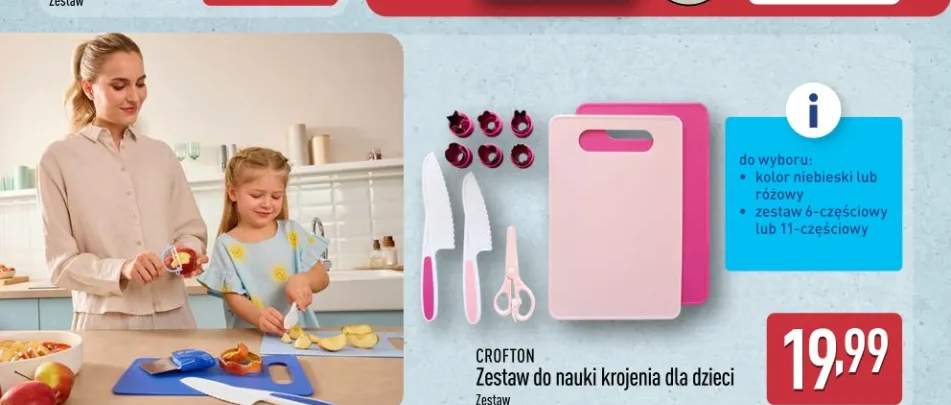 Zestaw do nauki krojenia dla dzieci CROFTON