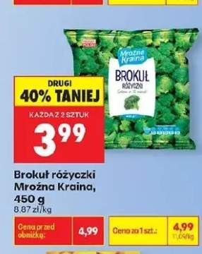 brokuł mrożony
