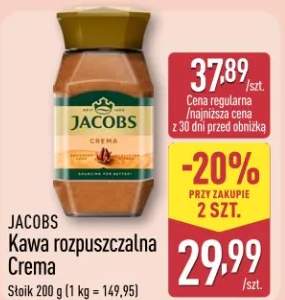 Kawa rozpuszczalna JACOBS Crema