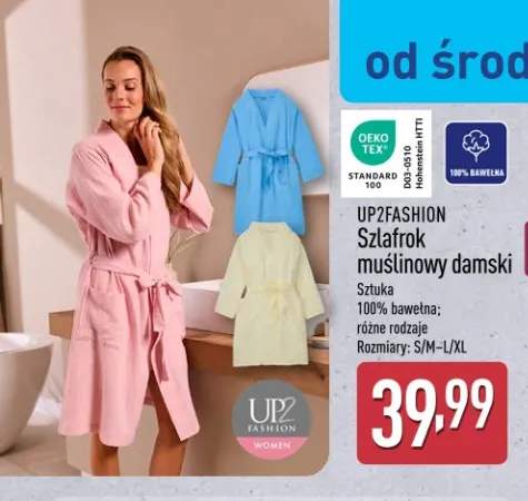 Szlafrok muślinowy damski UP2FASHION