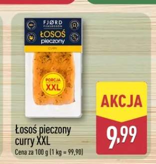 Łosoś pieczony curry XXL FJØRD