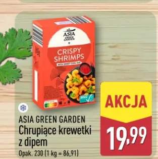 Chrupiące krewetki z dipem ASIA GREEN GARDEN