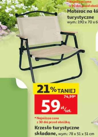 krzesło składane