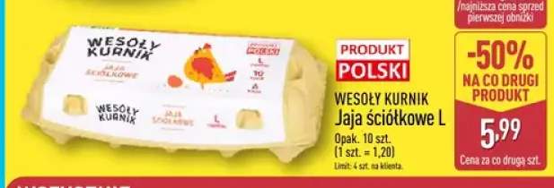 Jaja ściółkowe L WESOŁY KURNIK