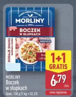Boczek w słupkach Morliny