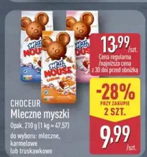 Mleczne myszki CHOCEUR mleczne