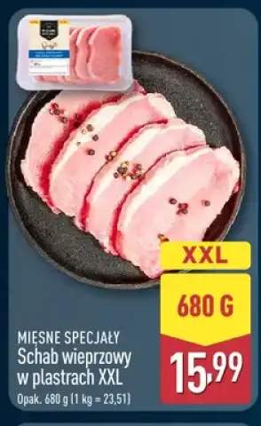 Schab wieprzowy w plastrach XXL Mięsne Specjały