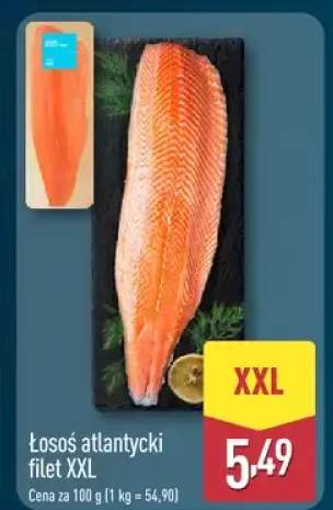 Łosoś atlantycki filet XXL