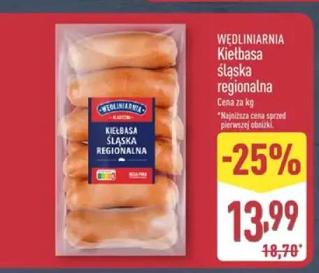 Kiełbasa śląska regionalna Wędliniarnia