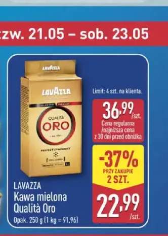 Kawa mielona Qualità Oro LAVAZZA
