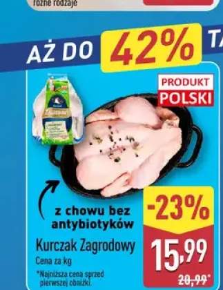 Kurczak Zagrodowy z chowu bez antybiotyków