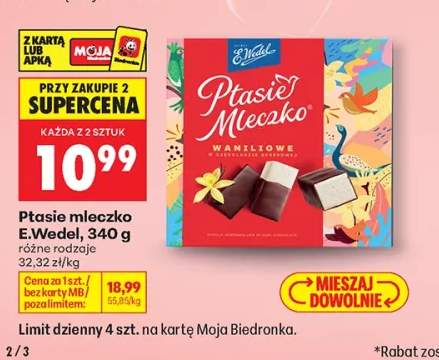 ptasie mleczko