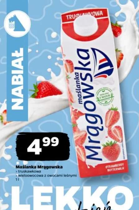 maślanka owocowa