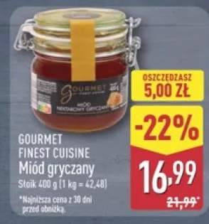 Miód gryczany GOURMET FINEST CUISINE