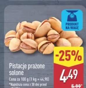 Pistacje prażone solone