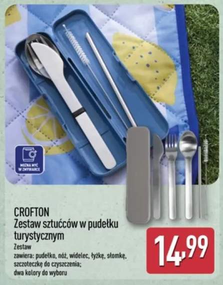 Zestaw sztućców w pudełku turystycznym CROFTON