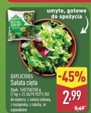 Sałata cięta z sałatą lodową DAYLICIOUS