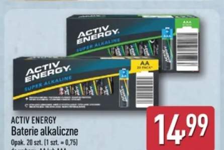 Baterie alkaliczne AA ACTIV ENERGY