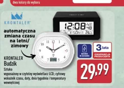 Budzik KRONTALER