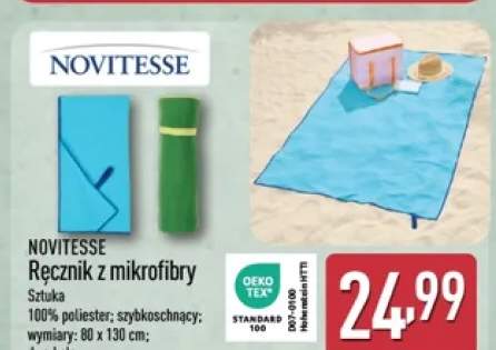 Ręcznik z mikrofibry NOVITESSE 80x130cm