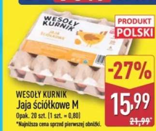 Jaja ściółkowe M Wesoły Kurnik