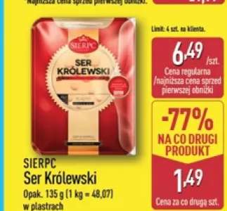 Ser Królewski w plastrach Sierpc