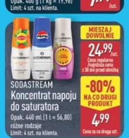 Koncentrat napoju do saturatora Sodastream