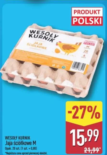 Jaja ściółkowe M Wesoły Kurnik