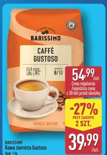 Kawa ziarnista Barissimo Gustoso