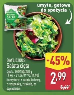 Sałata cięta z rukolą DAYLICIOUS