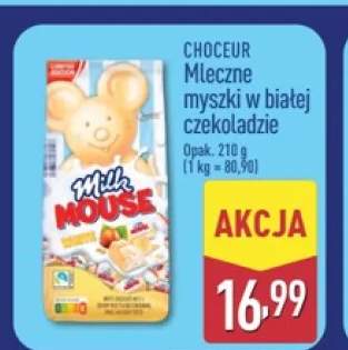 Mleczne myszki w białej czekoladzie Choceur Milk Mouse White